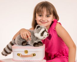Wasbeer 29 cm - knuffel - knuffel