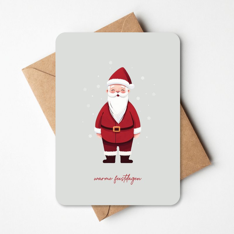 Weihnachtskarte | Weihnachtsmann