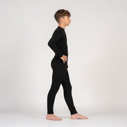 Pantalon Enfant 250 Mérinos Noir