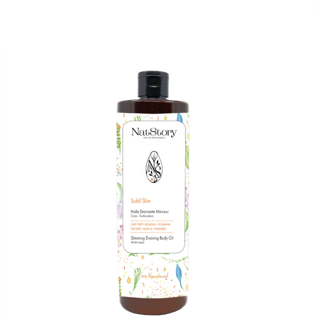SUBLI'SLIM HUILE DE MASSAGE DRAINANTE MINCEUR 500 ml Bio