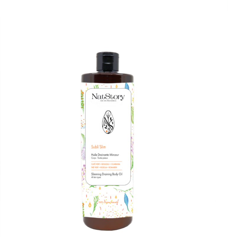 SUBLI'SLIM HUILE DE MASSAGE DRAINANTE MINCEUR 500 ml Bio