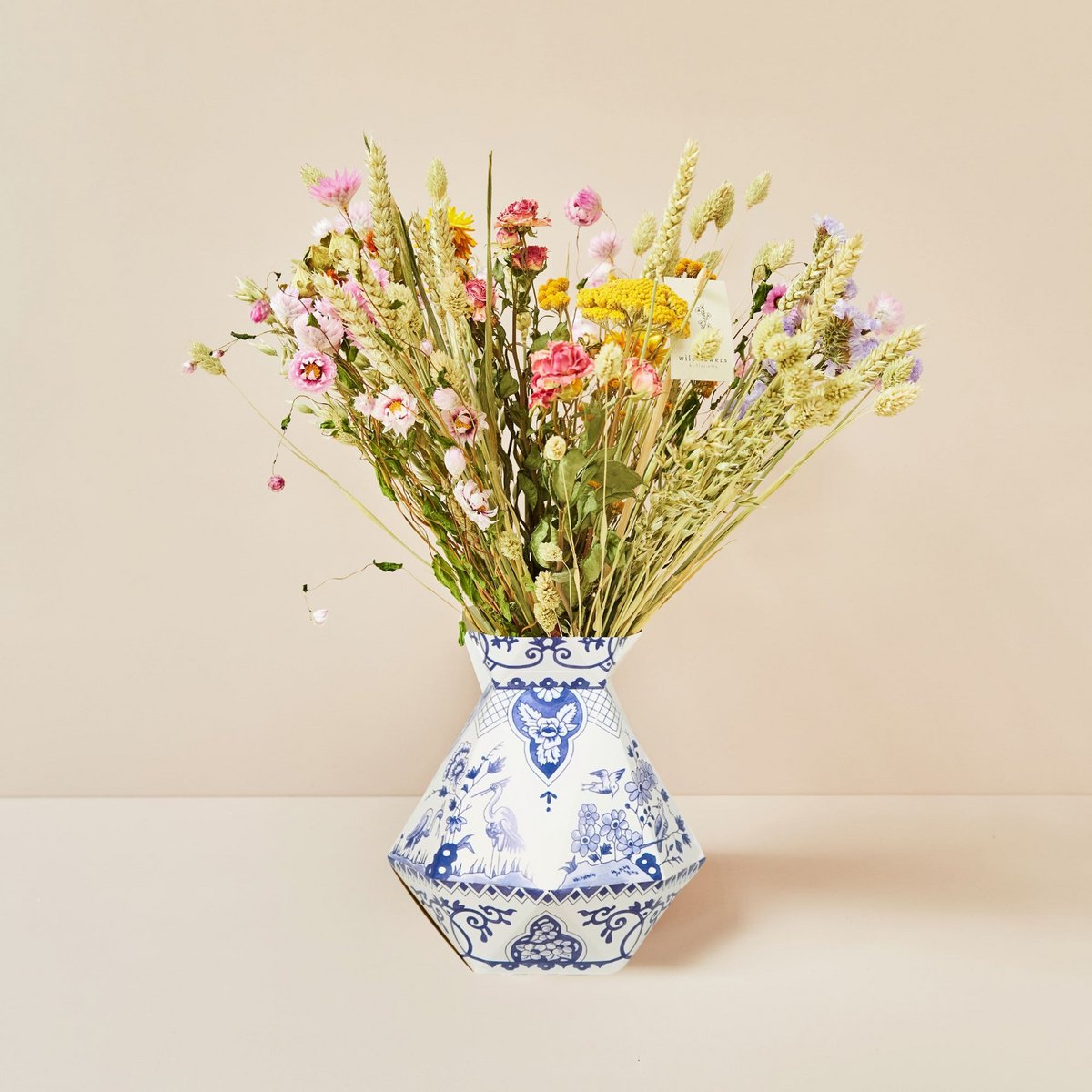 Tørrede blomster Feltbuket – Multi