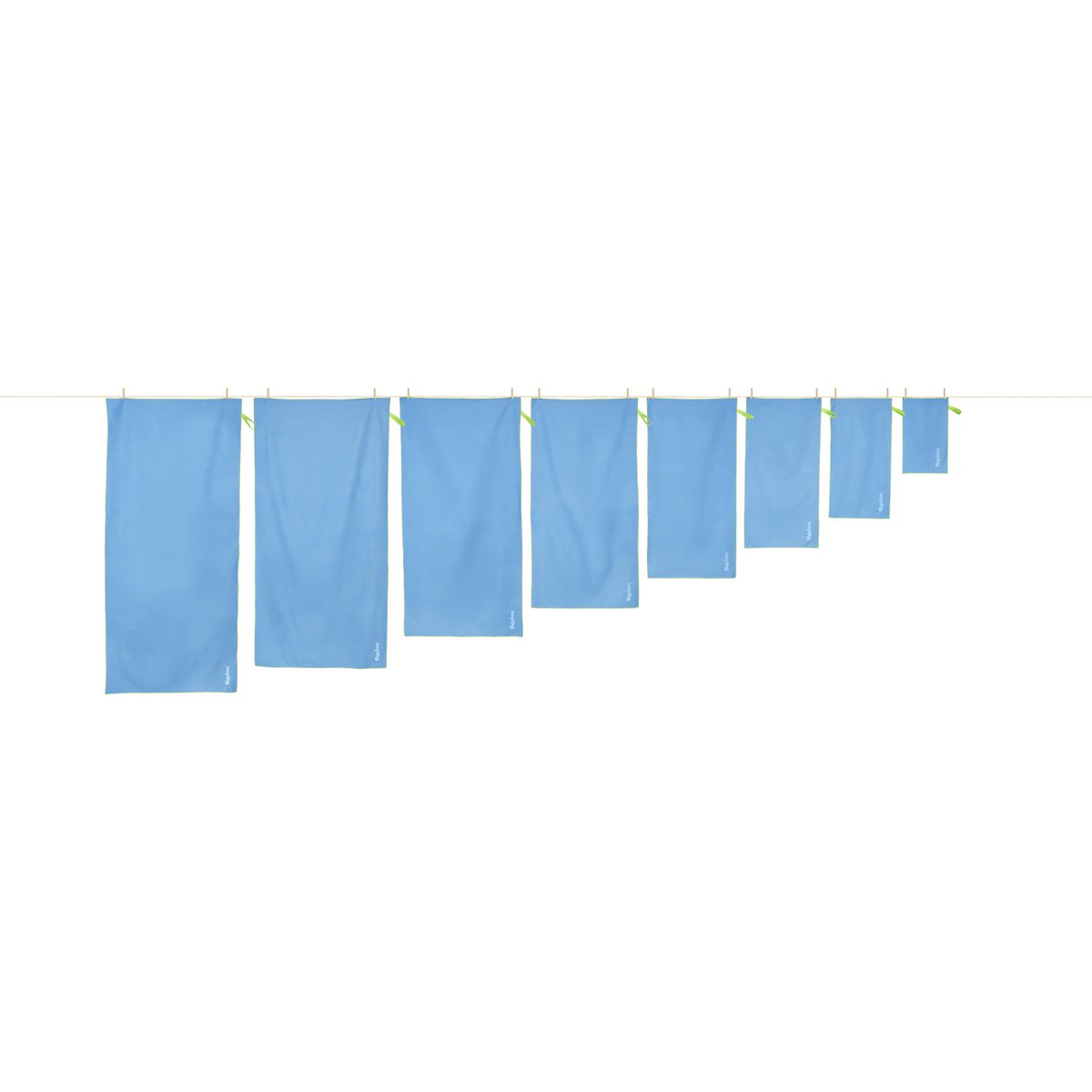 Serviette multifonctionnelle 80x160 cm - bleu