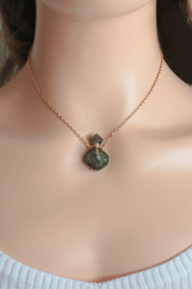 Luxury Mini Crystals Bottles | 24K Natural Crystals Bottle Necklaces