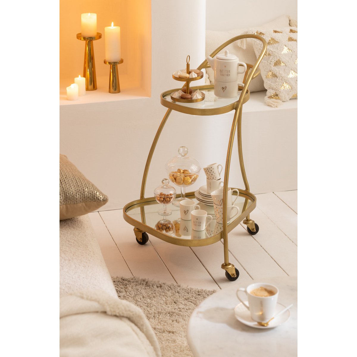 J-Line Candle Led White Small