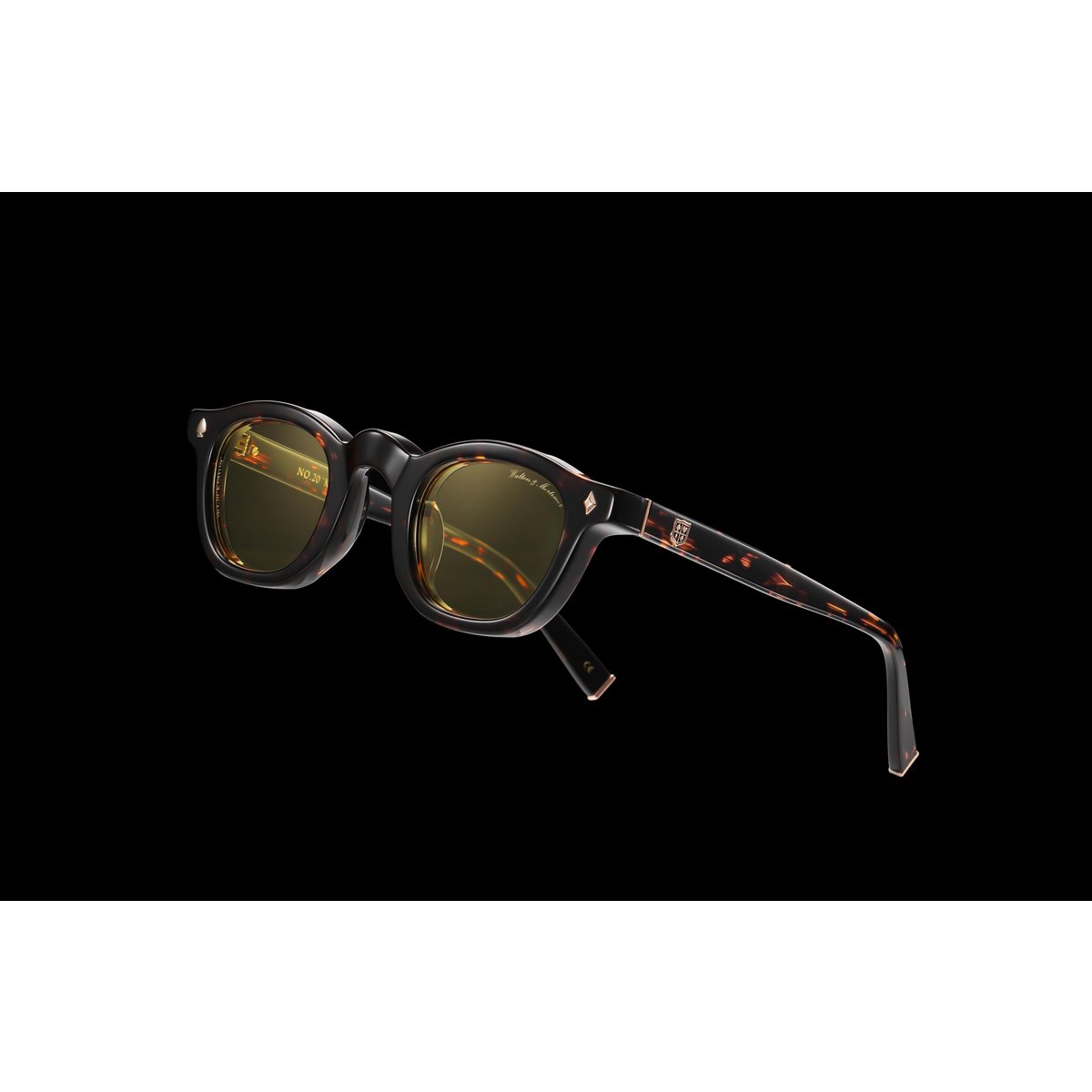 Walton & Mortimer Nr. 20 "Keaton" Havanna Sommer Sonnenbrille