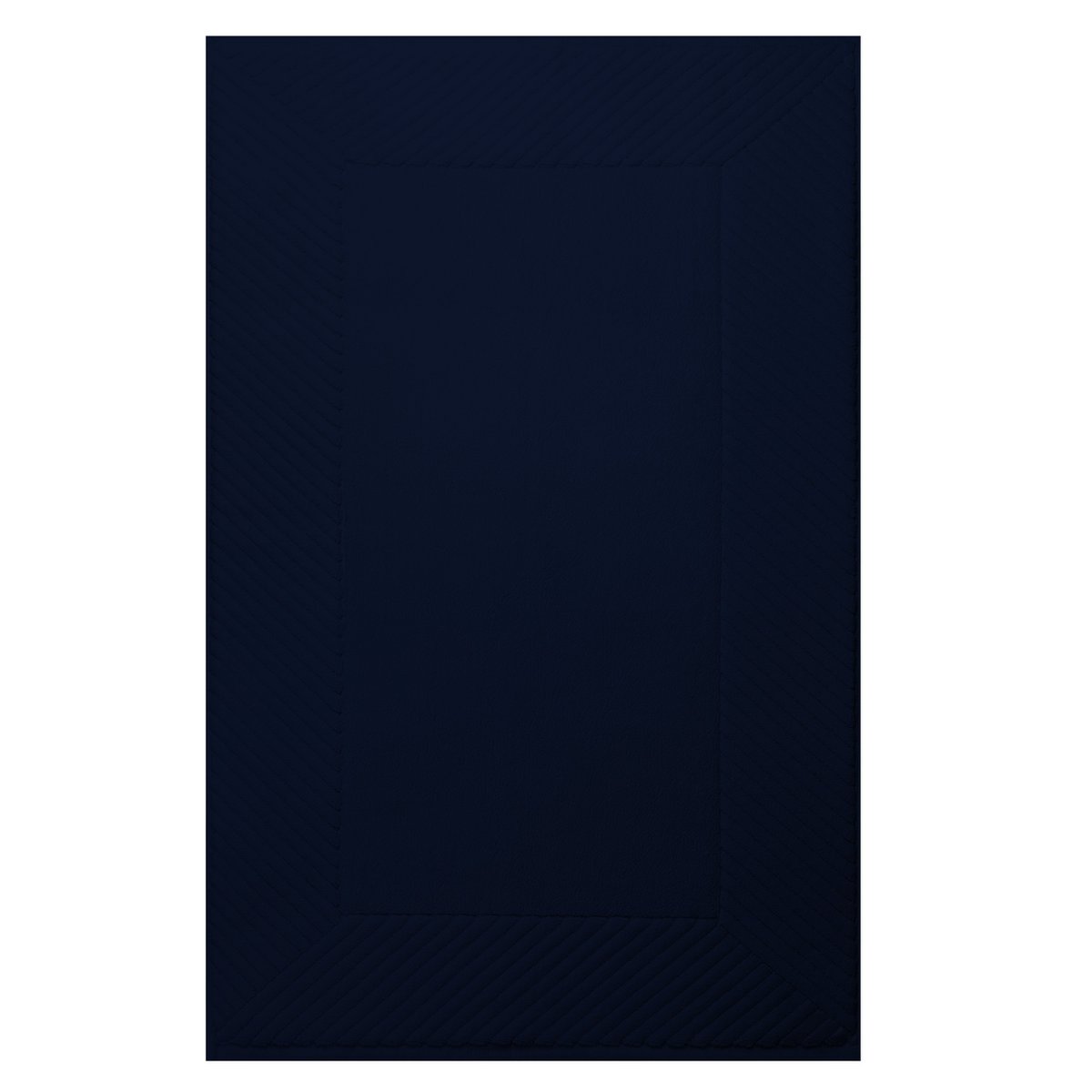 Alfombra de baño 60 x 95 cm, 1250 gr./m², Velour, Azul Marino
