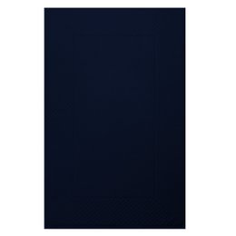 Tapis de bain 60 x 95 cm, 1250 gr./m², Velours, Bleu Marine