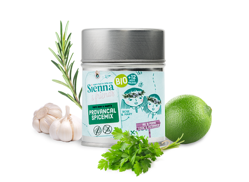 PROVENÇAL SPICE BLEND – NO ADDED SALT – NO ADDITIVE – FROM 12 MONTHS – 39G