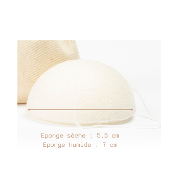 Bulk konjac svamp
