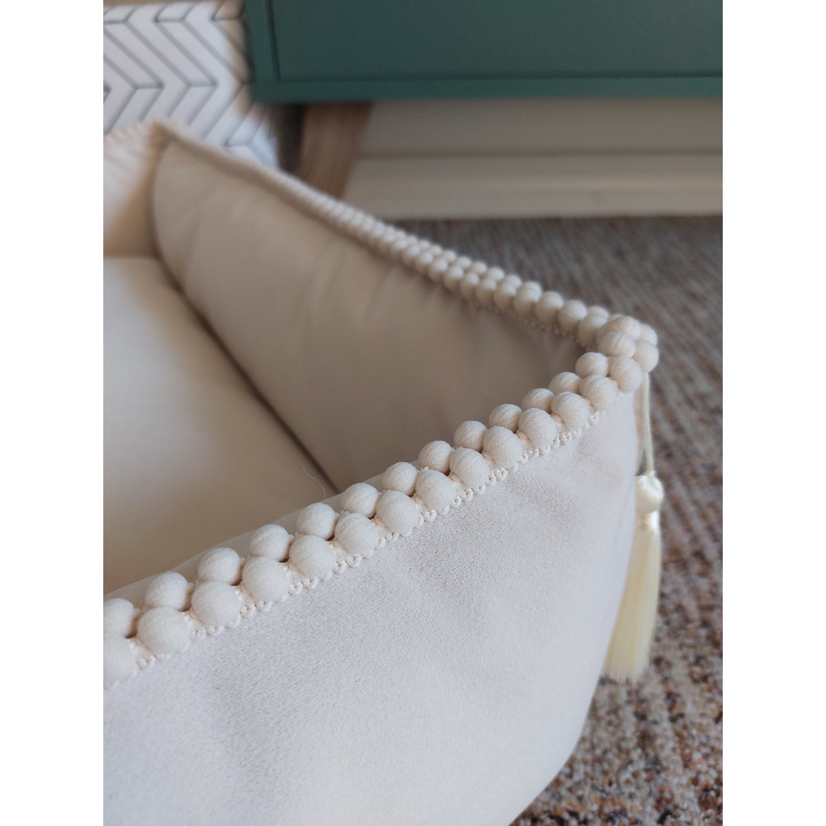 Cama para mascotas de lujo hecha a mano