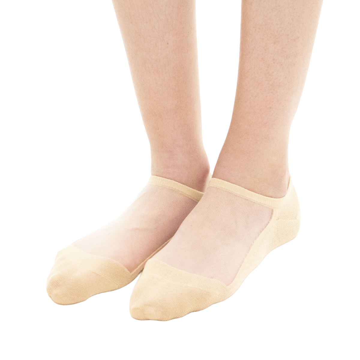 Be a Queen – Nude – Damensocken aus extrem widerstandsfähigem Voile