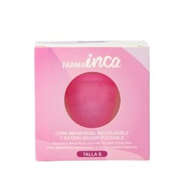 Inca Hair Organic Menstruation Cup med bæretaske og sterilisator - str. S-M-L