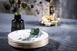 Winter Stars, Plate with Christmas Tree, 21 cm