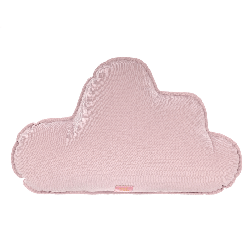 Velvet Cloud Pillow for baby room "Powder pink"