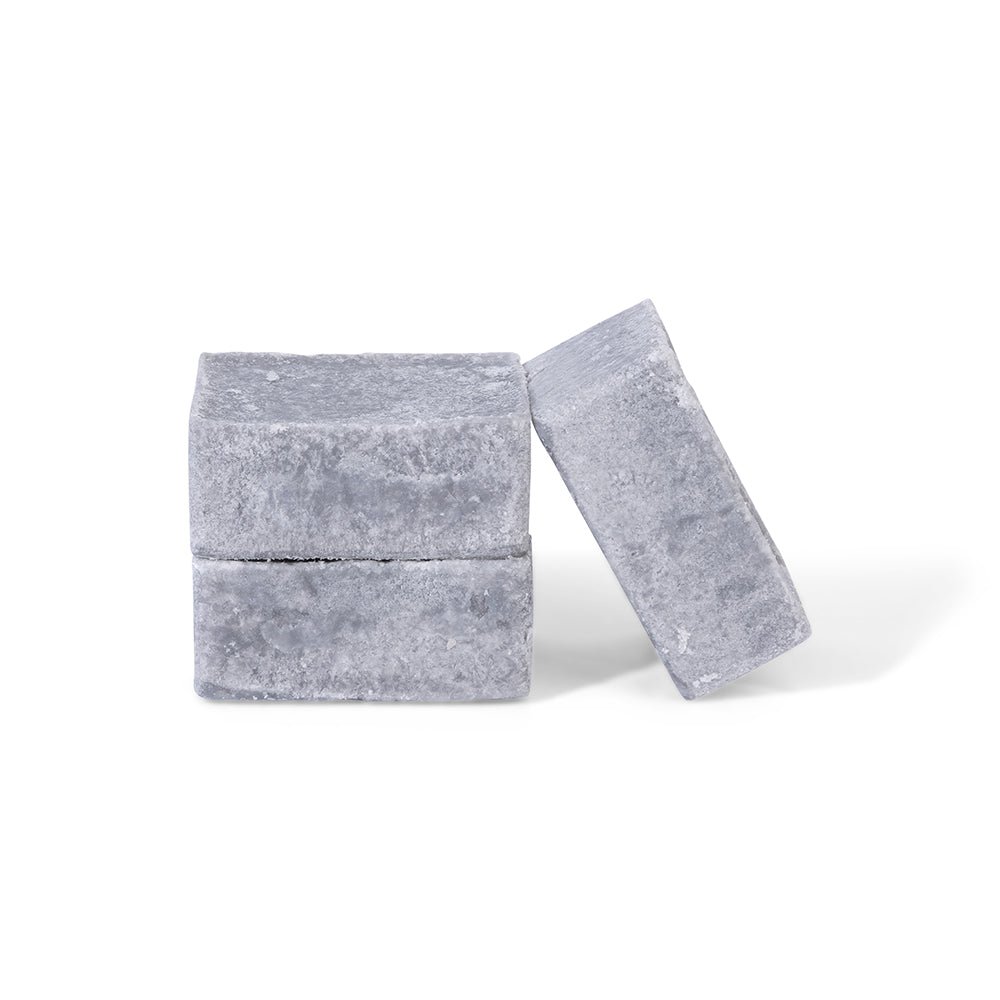 Bernsteinblock - Sanftes Blau