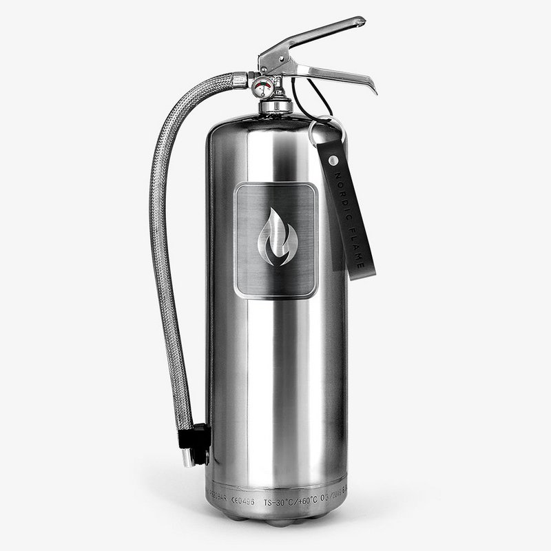 Estintore 6 kg - Acciaio