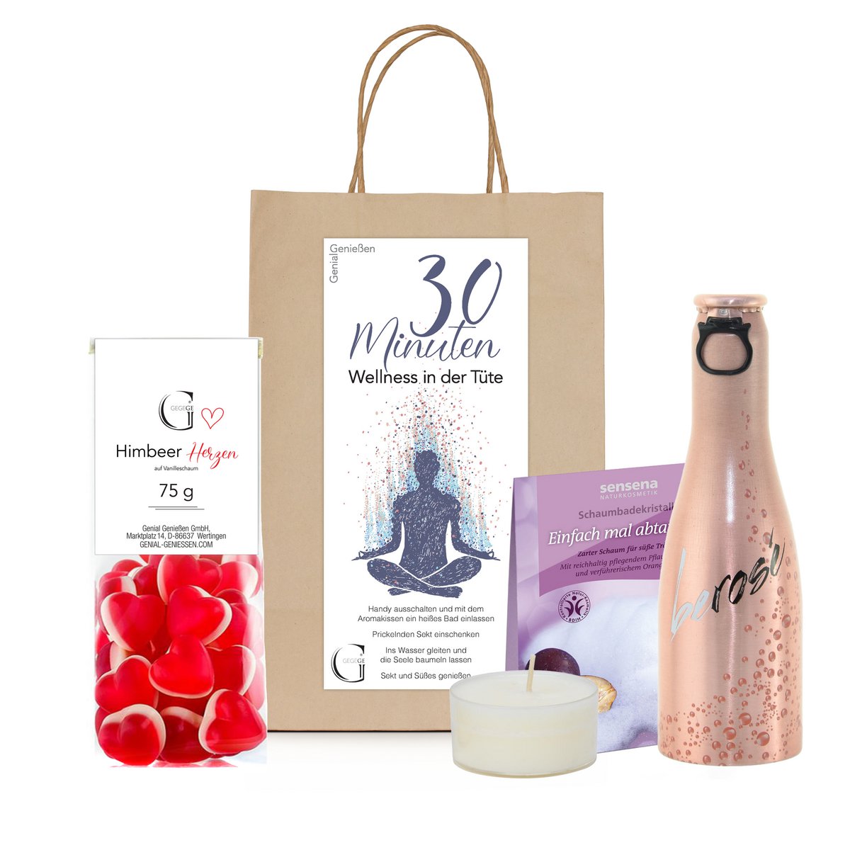 30 minutes of wellness - gift bag