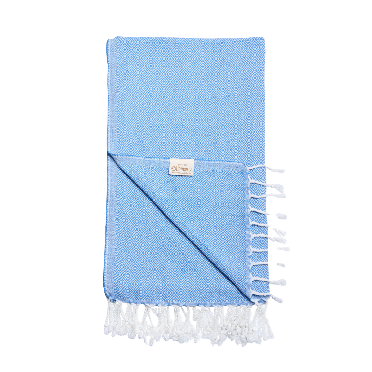 Hammam towel diamond / blue