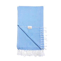 Hammam towel diamond / blue