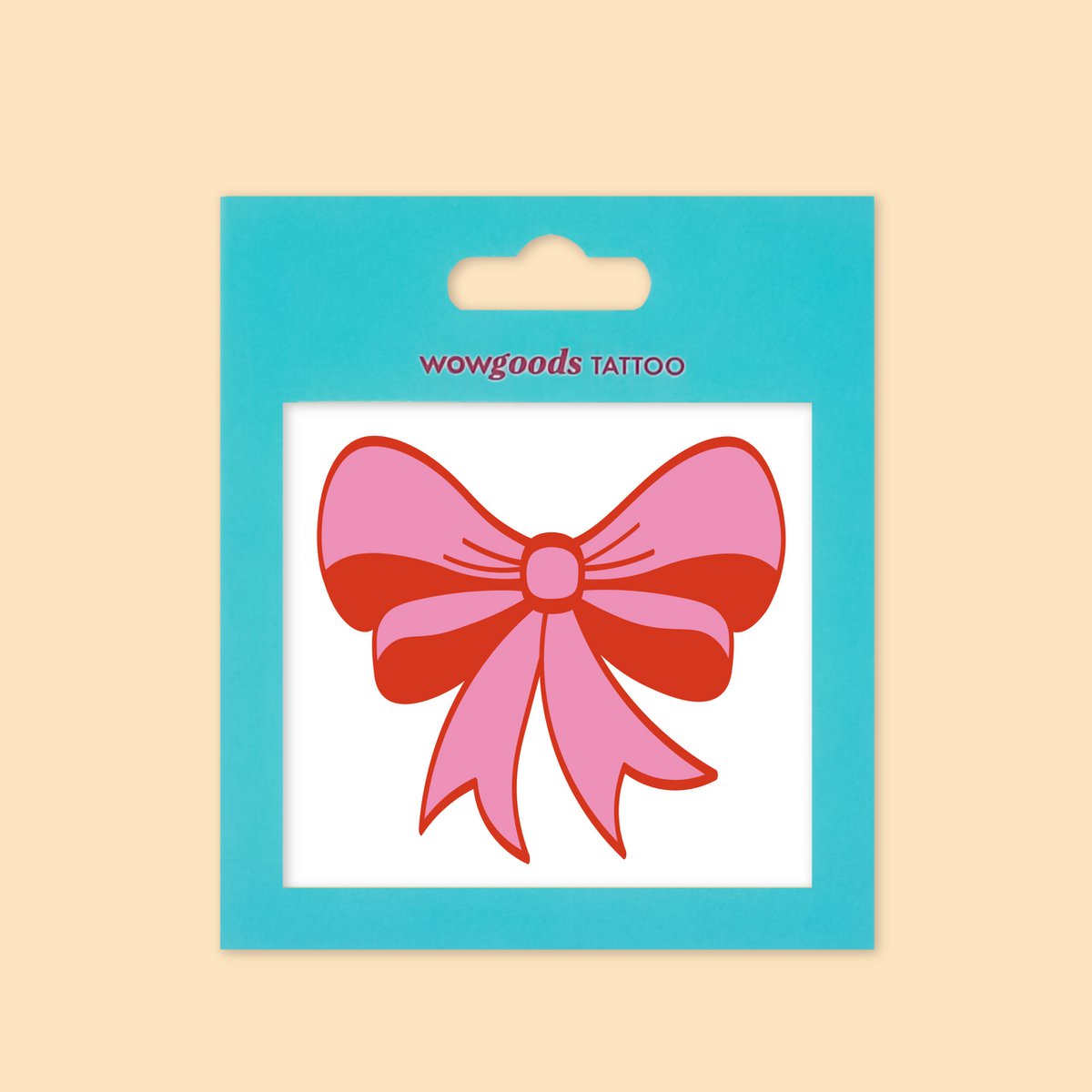 Temporary Tattoo Fancy Bow