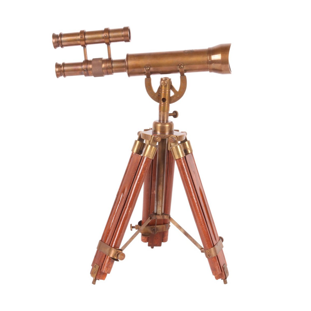 Telescoop met statief 47 cm - Bruin