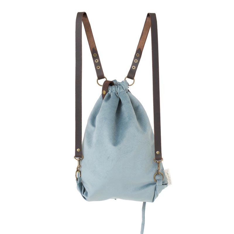 Backpack, bag from the Fluffy Puppy brand, Velour material, 16 colors, hand made!