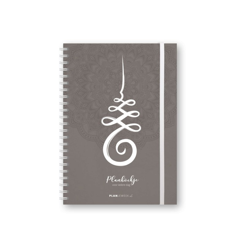 A5 dagplanner 'Mandala' planboekje met ringband