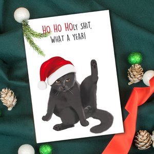 Kerstkaart A6 “Holy Sh*t”