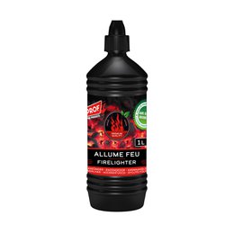 Allume-feu Liquide Pour Barbecue 1 Litre - Cheminées - Poêle - Feux de Camp