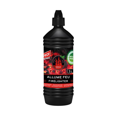 Liquid Fire Starter For Barbecue 1 Liter - Fireplaces - Stoves - Campfires