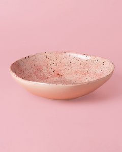 Tiefer Steingutteller 18 cm – Pastateller – Blush
