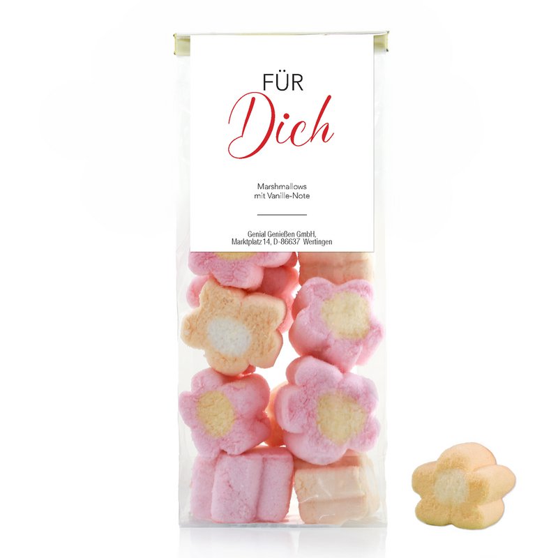 Marshmallow flowers "For You" 50g