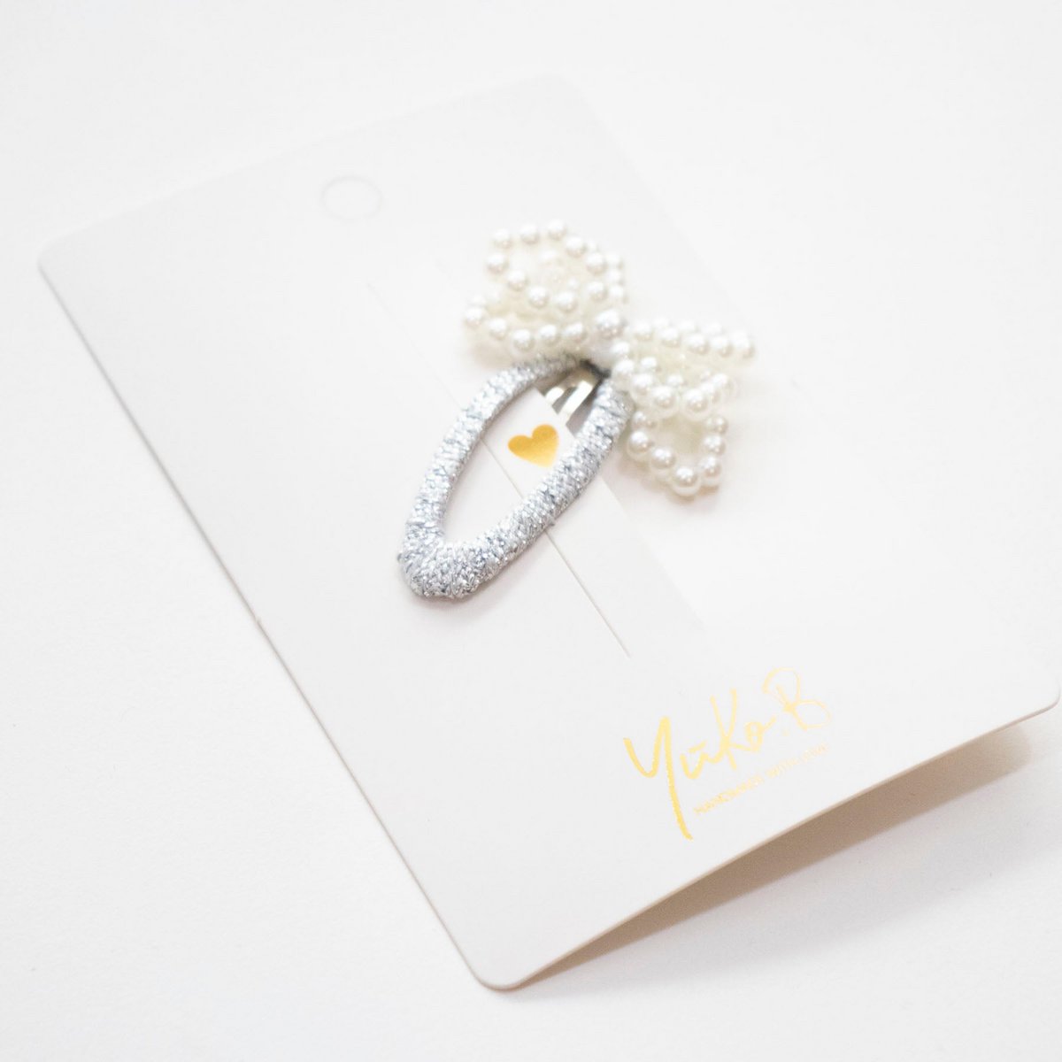 Haarspange Milena blanche – Kollektion Paris