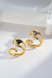 Adjustable Women Golden Woman Black Purlette Elegant Trendy