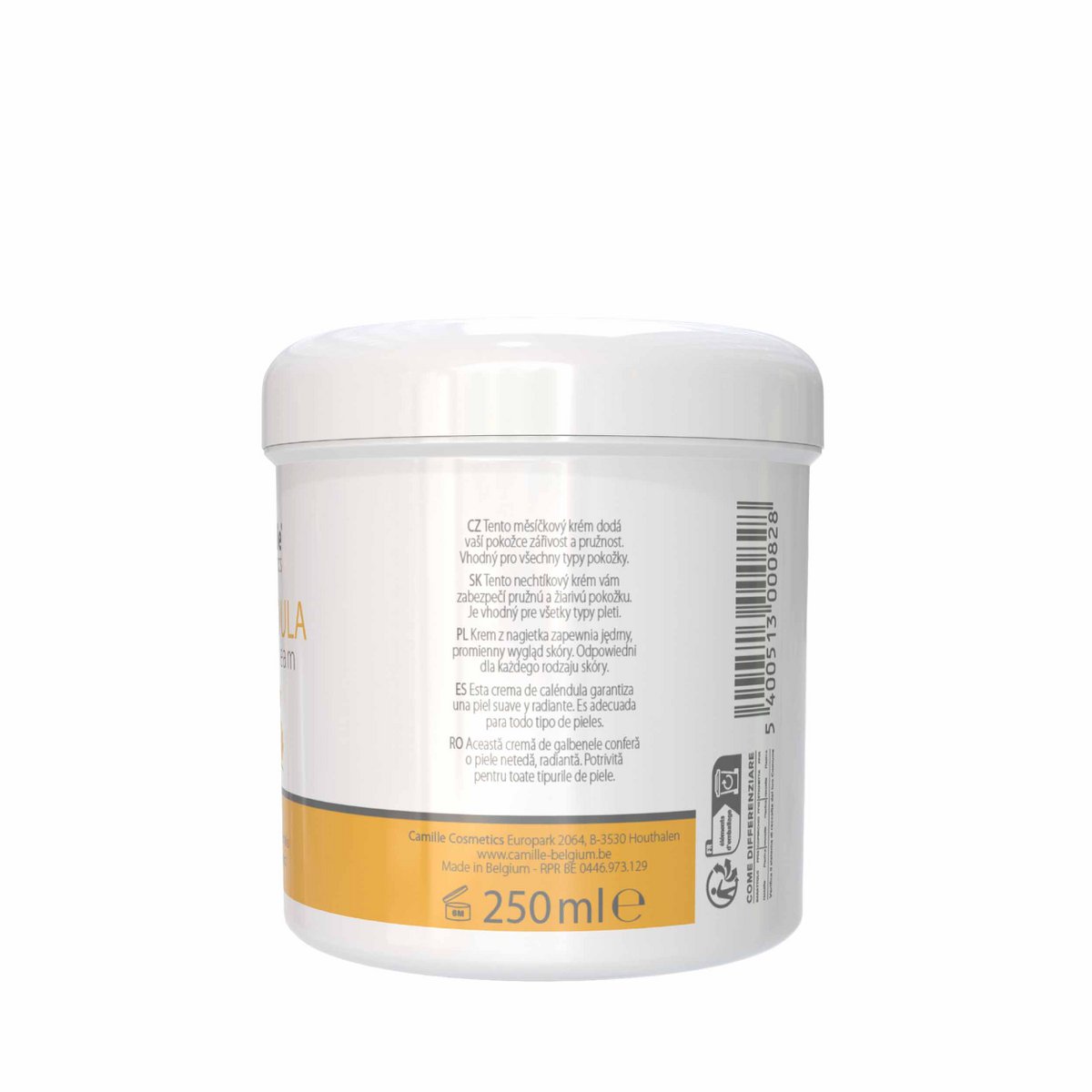 Camille Cosmetics | Calendula-Creme – Körpercreme – 250 ml