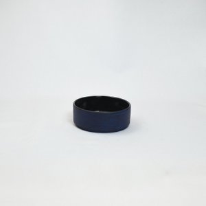 Stapelbare gietijzeren schaal blauw