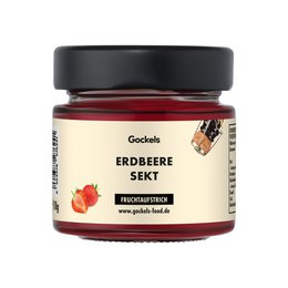 Luxurious fruit spread strawberry & sparkling wine - pure enjoyment!