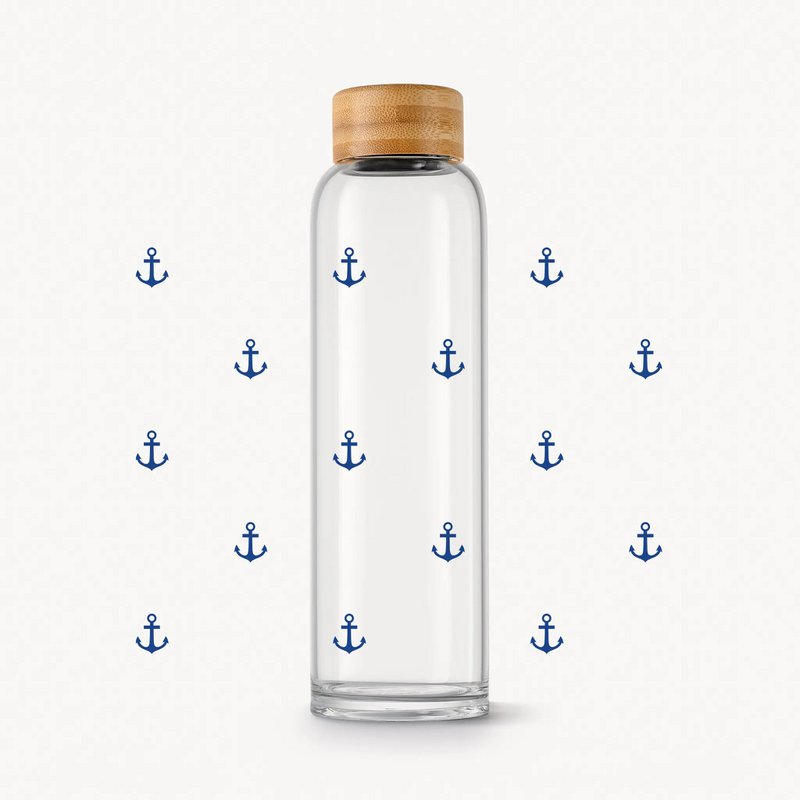 Glass drinking bottle - “Nordic by nature” 0.6l by BELAMY