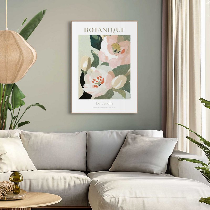 Schilderij Slim Frame Botanique 70x50