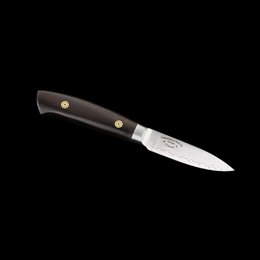 KATAHIRO KUBOTA Sense 3tlg. Santokumesser-set aus Damast und Ebenholzgriff