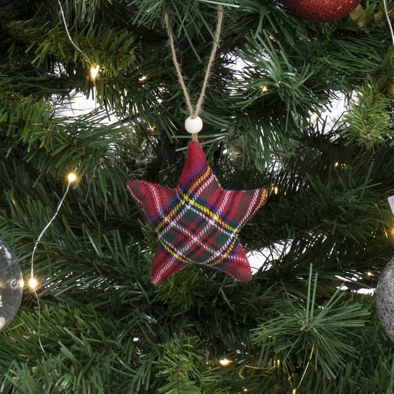 WEIHNACHTEN – TARTAN-STERNENANHÄNGER HH3046408 Nr. 11