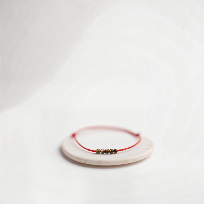 Crimson skov fem armbånd