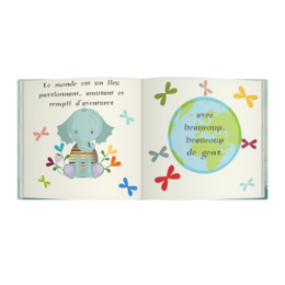 Willkommen in der Welt - Geschenk für ein Neugeborenes