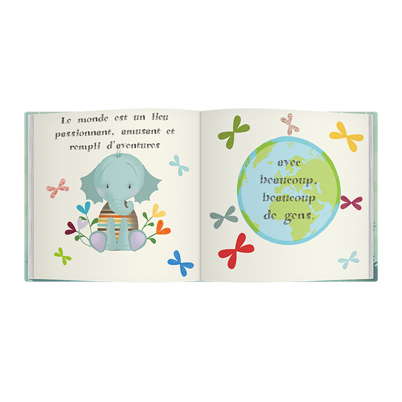 Willkommen in der Welt - Geschenk für ein Neugeborenes