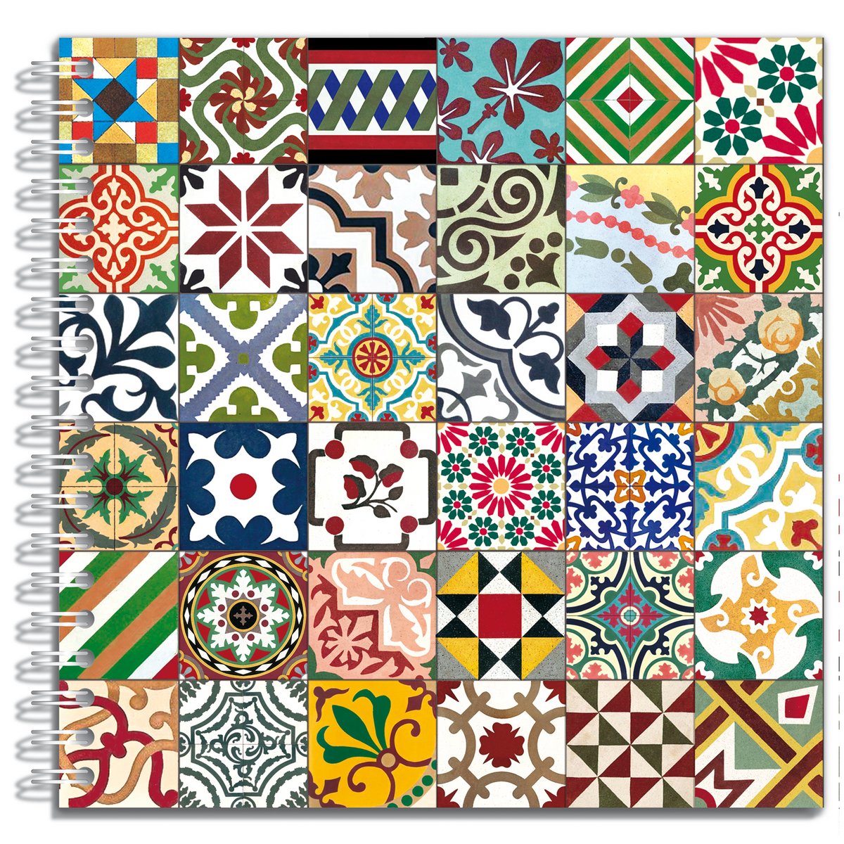 Cahier Modernista Tiles 16 × 16 cm