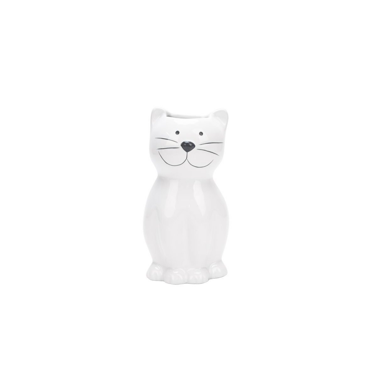 Ceramic humidifier cat white Isabelle Rose