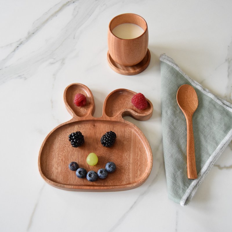 Handmade Cutlery - Kids Spoon 18 cm - Eco-friendly - Khaya wood