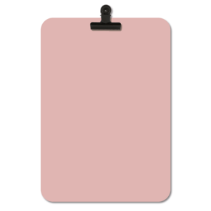 Zwischenablage Pastellrosa