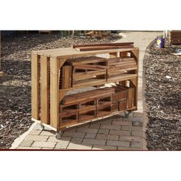 Cozy building blocks trolley - 25 Deckciting blocks for outdoor play